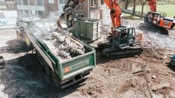Ons machinepark in actie